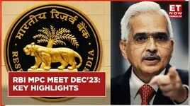 RBI Monetary Policy Dec23  Key Highlights From Governors Speech  Watch