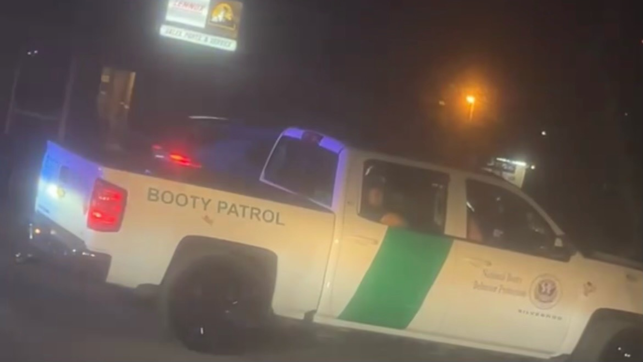 The 'Booty Patrol' decals and insignia resembled that of the US Customs and Border Patrol. | Courtesy: DCSO
