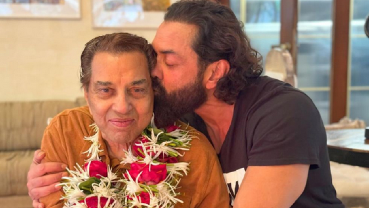 Exclusive! Bobby Deol REVEALS Dad Dharmendra Teared Up Over 'Smallest Things' During 88th Birthday Celebrations