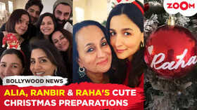 Alia Bhatts Festive Delight Sneak Peek into Christmas Preparations with Ranbir Kapoor and Raha
