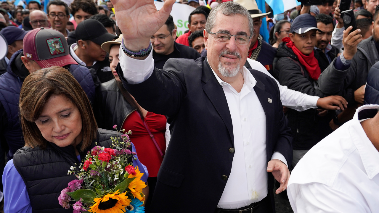 Guatemala President-elect Bernardo Arévalo