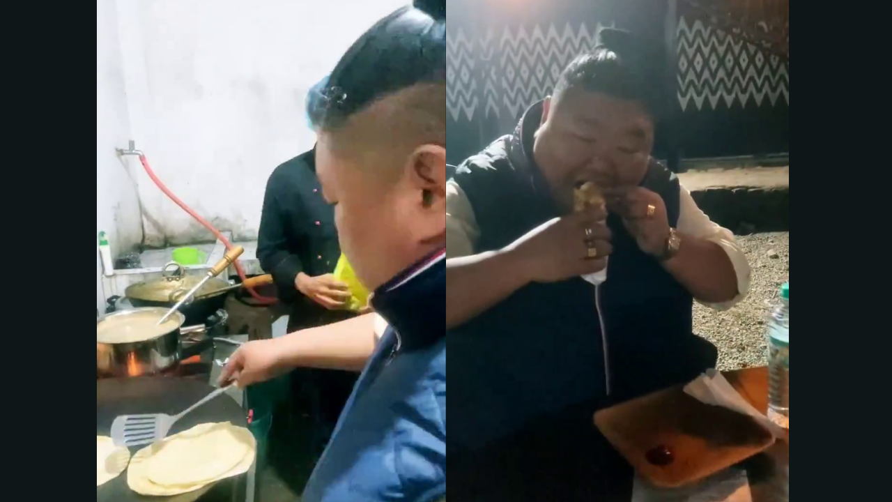 Nagaland Minister Temjen Imna Along Whips Up a Mouthwatering Egg Chicken Roll
