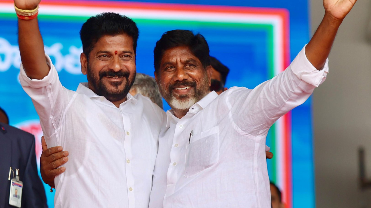 Telangana CM Revanth Reddy and Deputy CM Mallu Bhatti Vikramarka