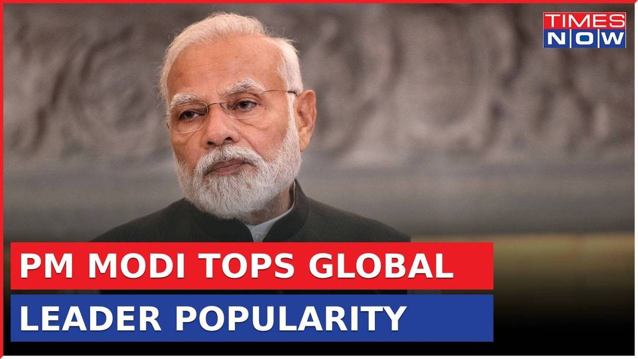 PM Modi Ranked As World’s Most Popular Leader With Approval Rating Of ...