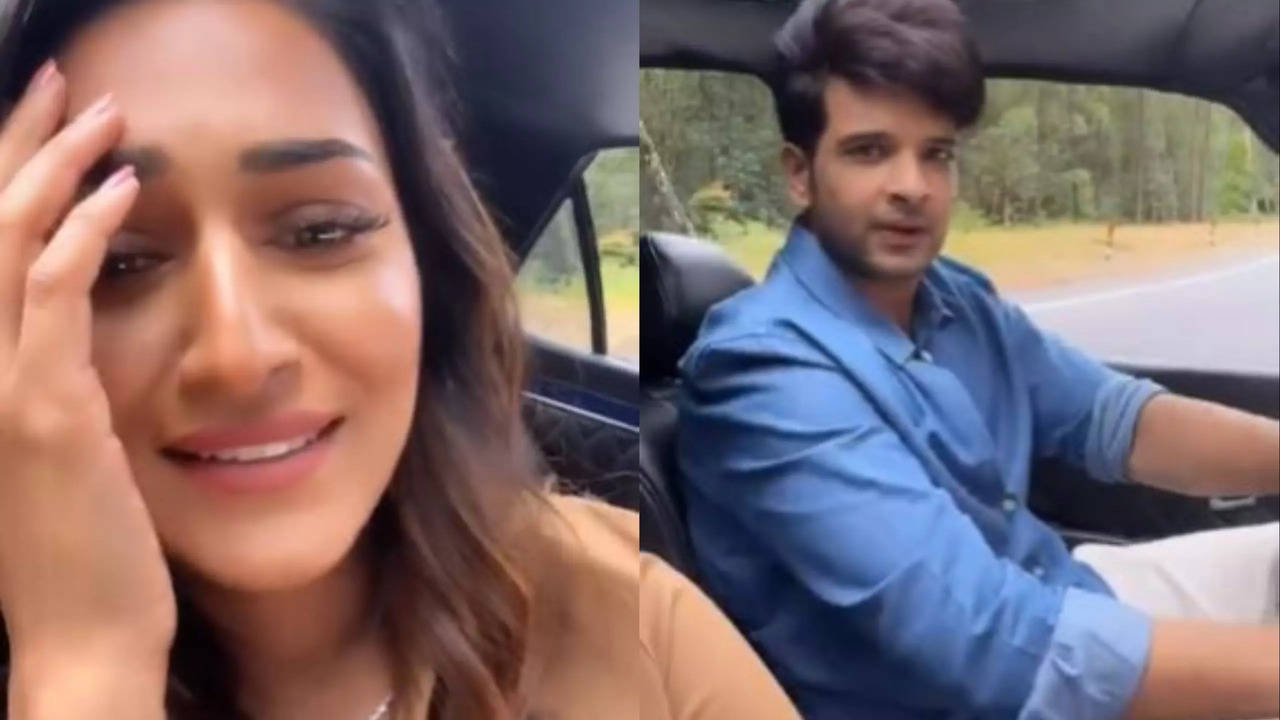 Bigg Boss 15’s Karan Kundrra And Erica Fernandes Come Together For A New Project; Checkout BTS Video