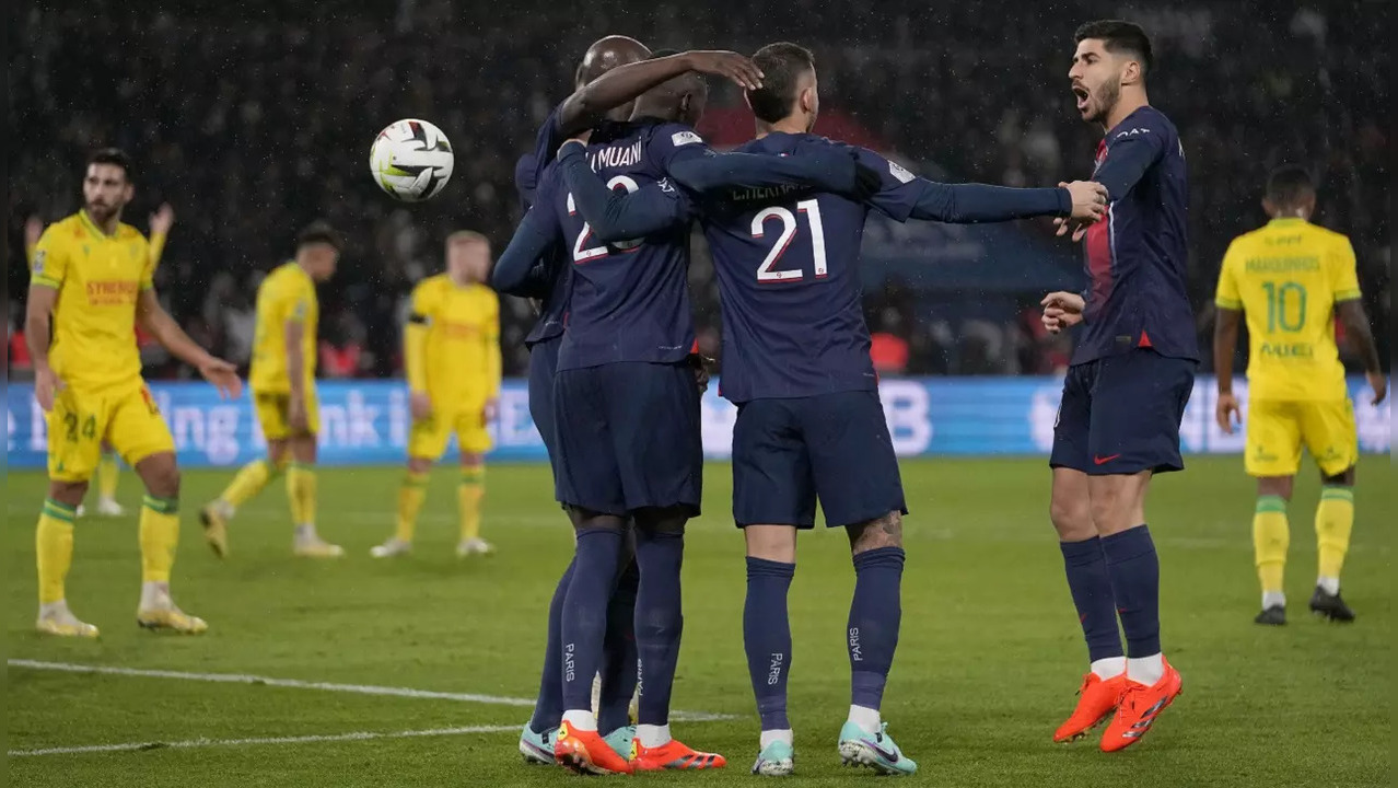 PSG beat Nantes 2-1 in Ligue 1