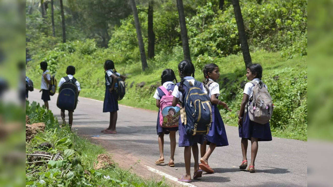 school children