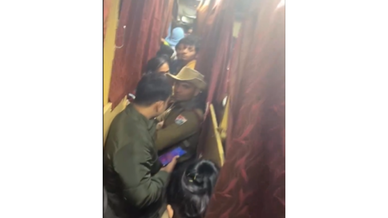 Chaos Unleashed as Ticketless Passengers Nearly 'Hijack' Train's AC Coach