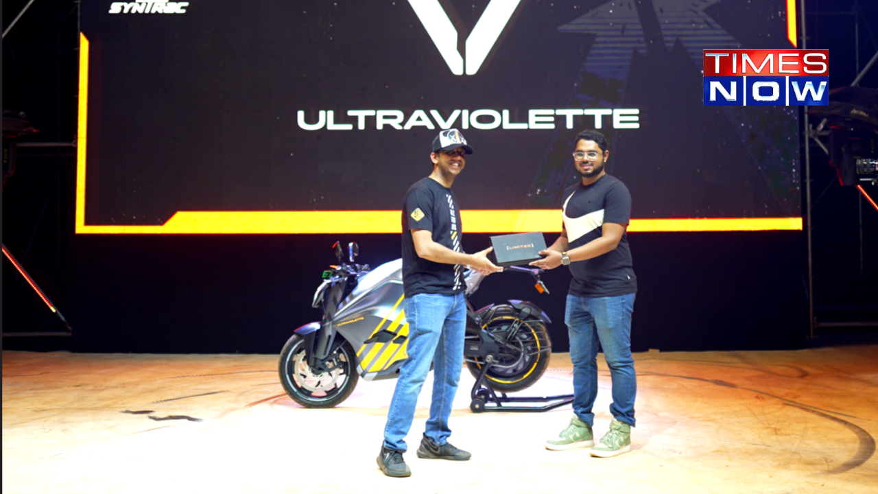 Ultraviolette Delivers Goa’s First F77 Electric Bike At India Bike Week 2023