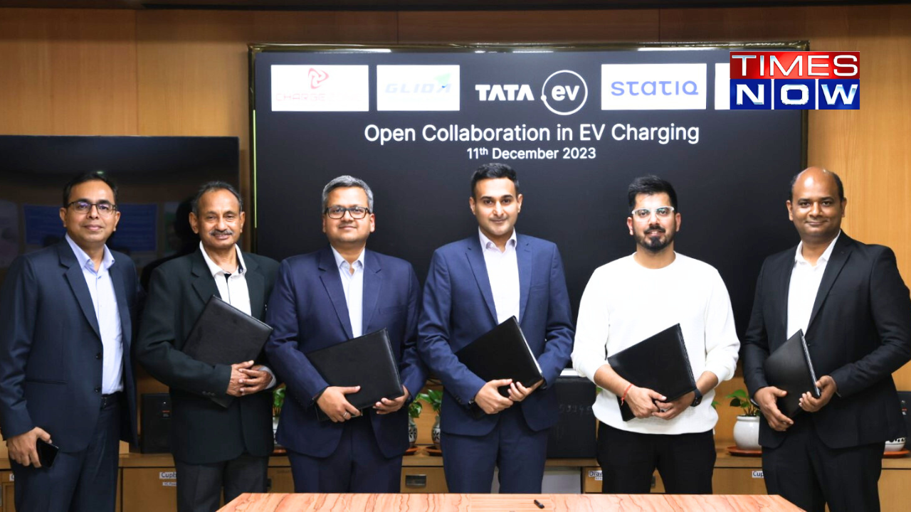 Tata Passenger Electric Mobility Inks MoU With Multiple Charging Operators To Set Up Over 10,000 EV Charging Stations By FY25