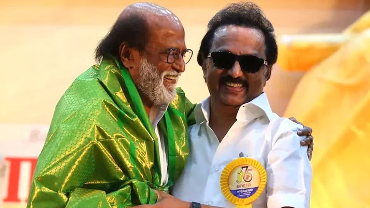 Tamil Nadu CM Stalin Pens Sweet Note For 'Beloved Friend' Rajinikanth On His Birthday