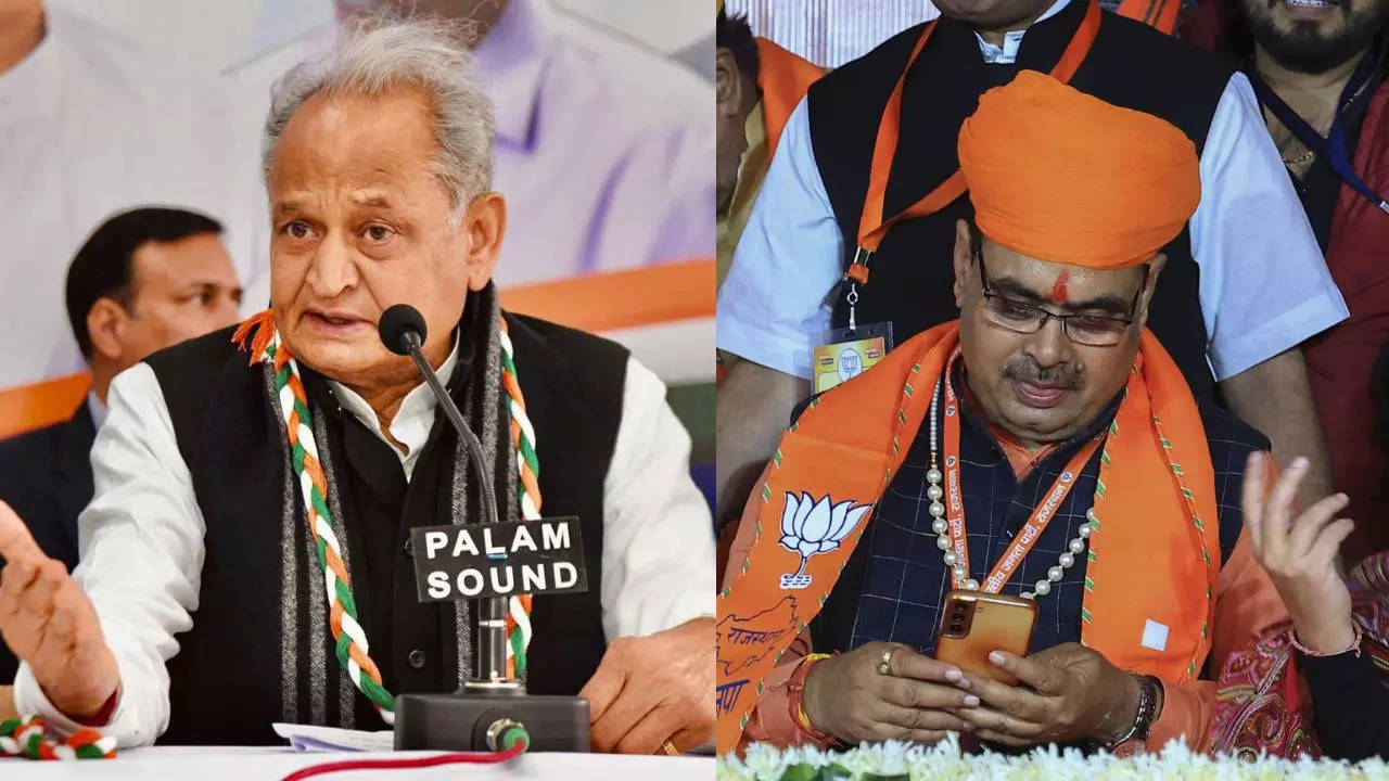 Ashok Gehlot and Bhajanlal Sharma