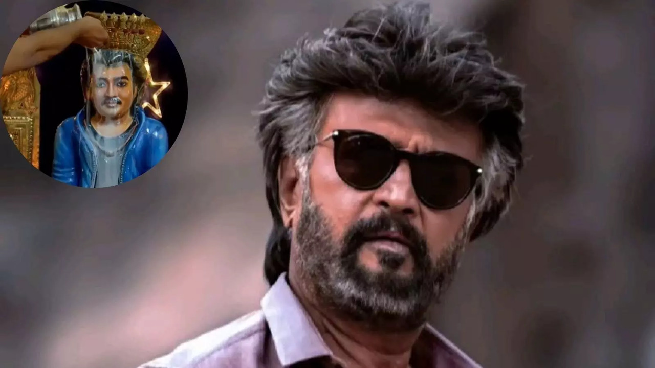 Rajinikanth's Die-Hard Fan Offers Prayer At Thalaiva's Dedicated Temple In Tamil Nadu. WATCH