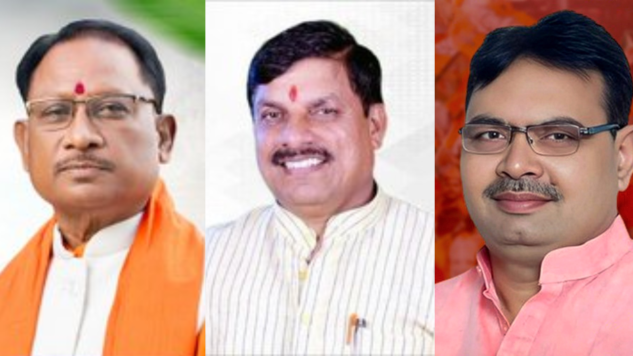 Chief Ministers of Chhattisgarh, Madhya Pradesh And Rajasthan