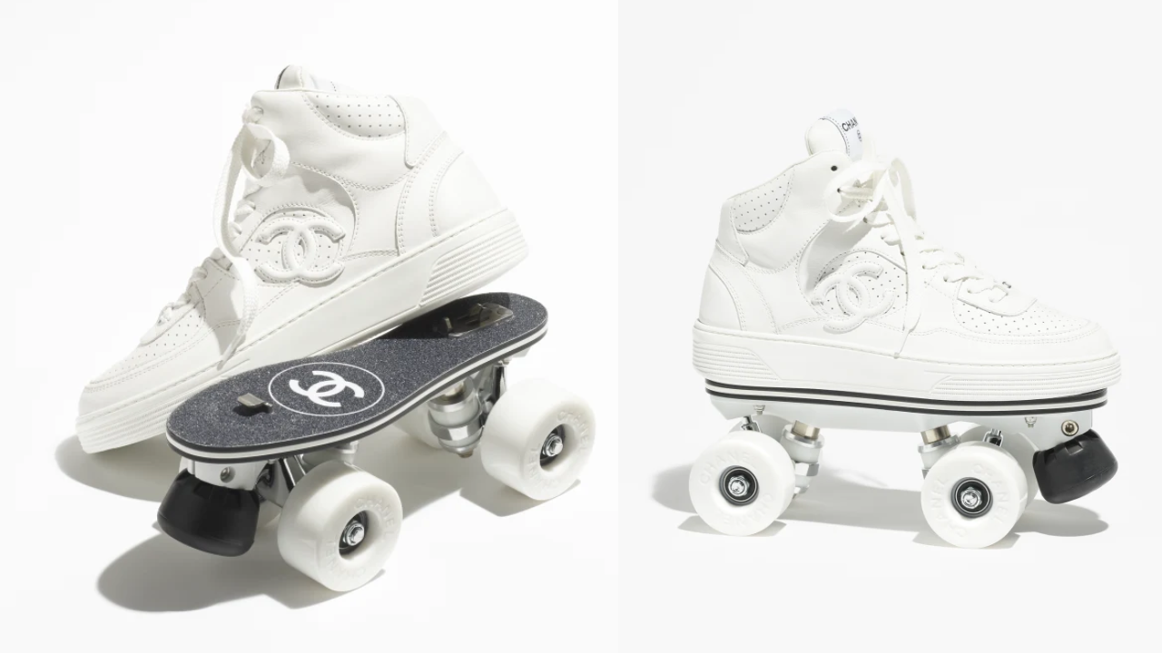 Chanel's uber pricey roller skates