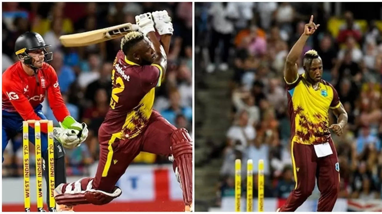 Andre Russell Is Back: Windies Star Sizzles With Bat And Ball In Comeback Game To Help West Indies Beat England In 1st T20I