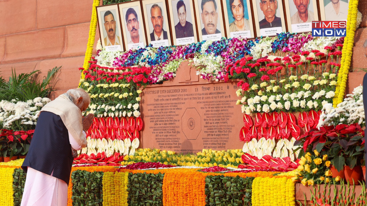 22 Years Since Parliament Attack: PM Modi, Om Birla And Leaders Pay Tribute To Martyrs