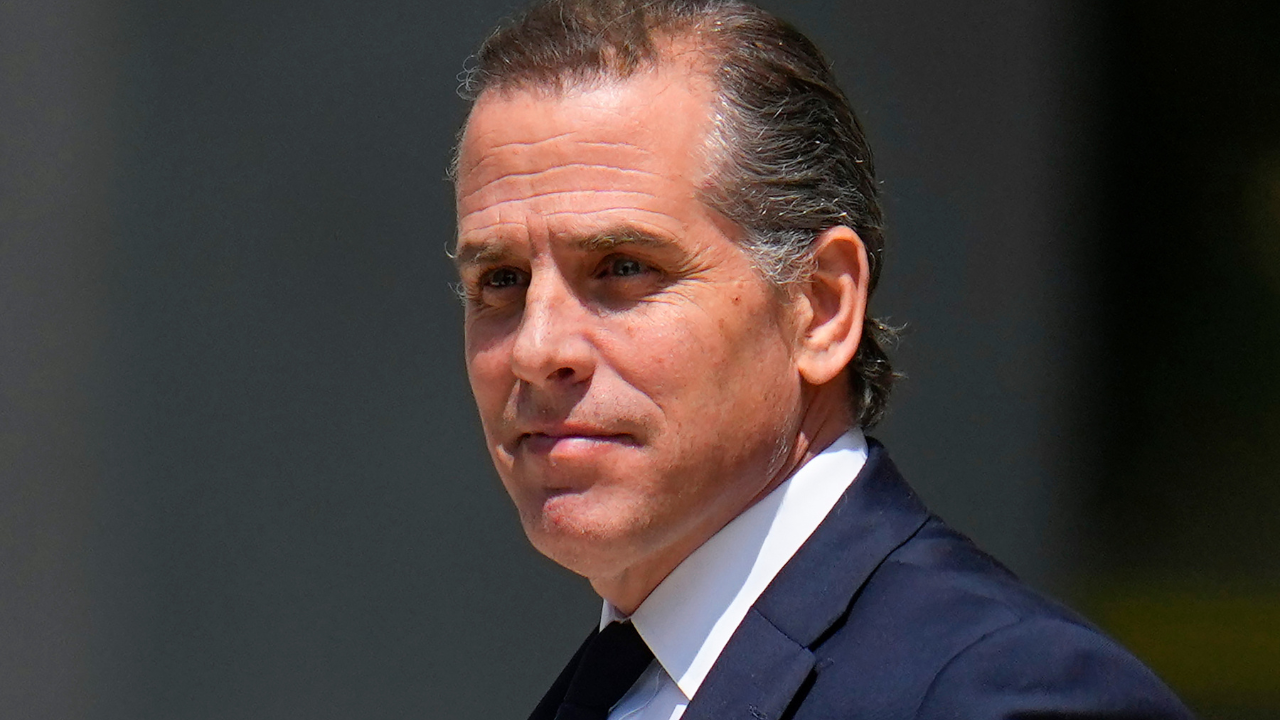 US President Joe Biden's Son Hunter Biden