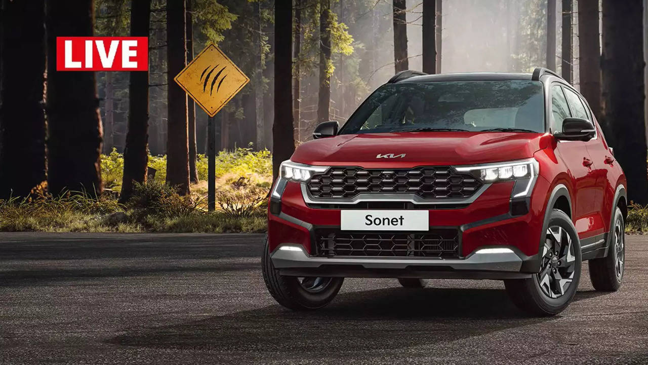 Kia Sonet Facelift 2024 Launch LIVE Updates Tata Nexon Rival Makes Debut In India