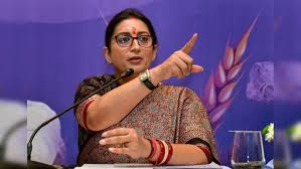 'No Need For Paid Leave': Smriti Irani Says Menstruation No 'Handicap', Can Be Managed With Medication