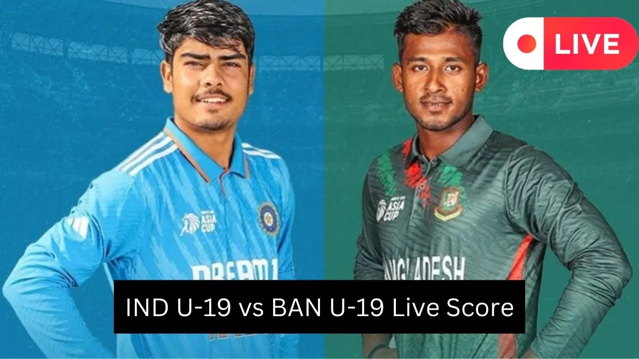 India U-19 vs Bangladesh U-19 Asia Cup Semifinal HIGHLIGHTS BAN Qualify For Final After 4-Wicket Win Over IND