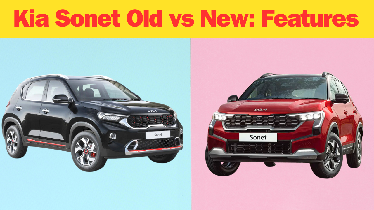 Old vs New Kia Sonet Facelift Features