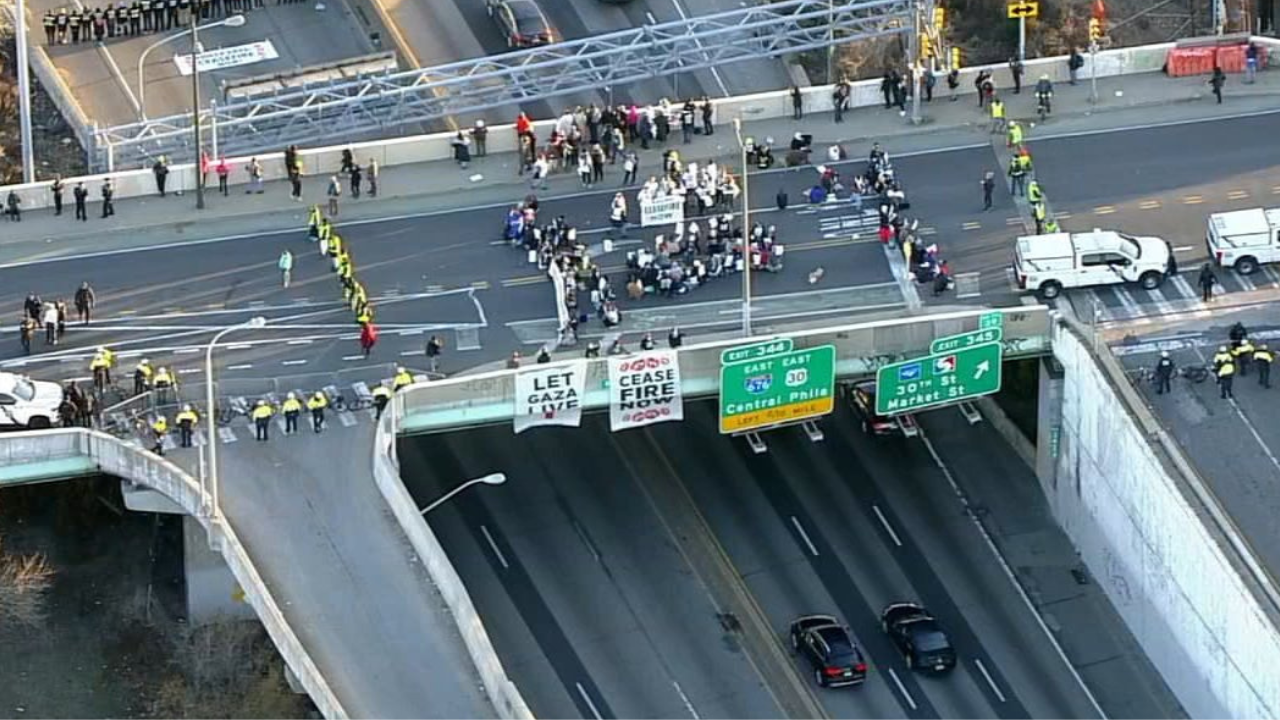 Pro-Palestine Protest In Philadelphia