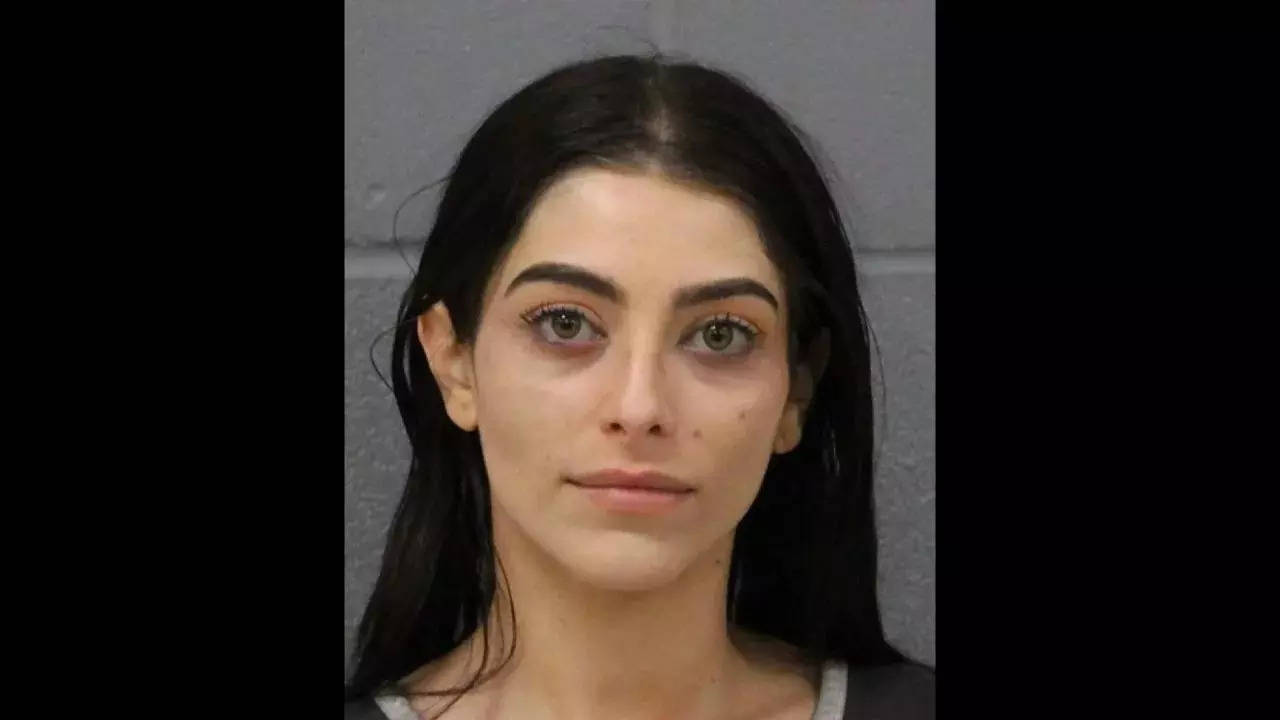 Neusha Afkami was charged with unauthorised motor vehicle use for stealing her Uber driver's car. | Courtesy: Austin Police Department