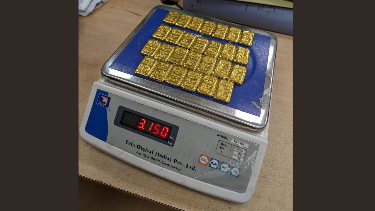 Gold Bars Seized