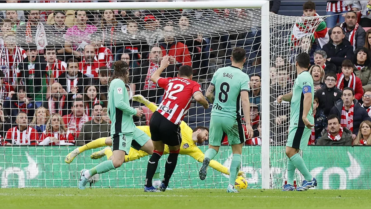 Athletic Club beat Atletico Madrid.