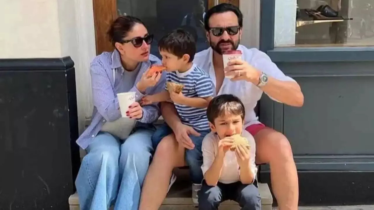 Kareena Kapoor, Saif Jett Off For Christmas Vacay, Taimur-Jeh's Brotherly Gesture Steals Show. WATCH