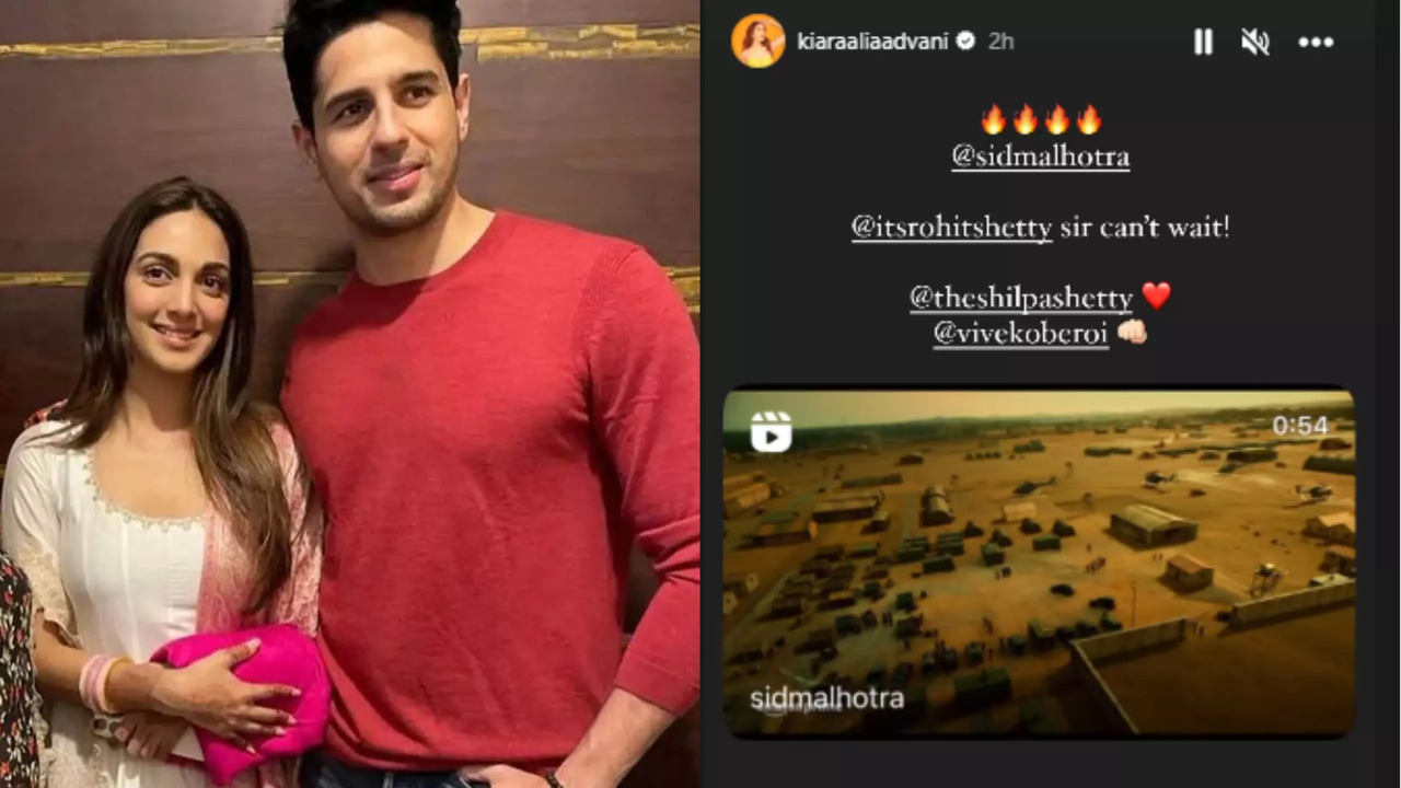 Kiara Advani Shows Love For Hubby Sidharth Malhotra’s OTT Debut Indian Police Force