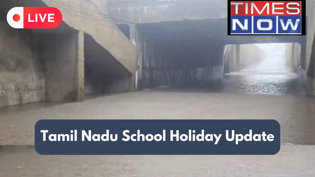 Tamil Nadu School Holiday Highlights IMD Issues Red Alert in 4 districts Schools Closed in Kanyakumari and THESE Districts