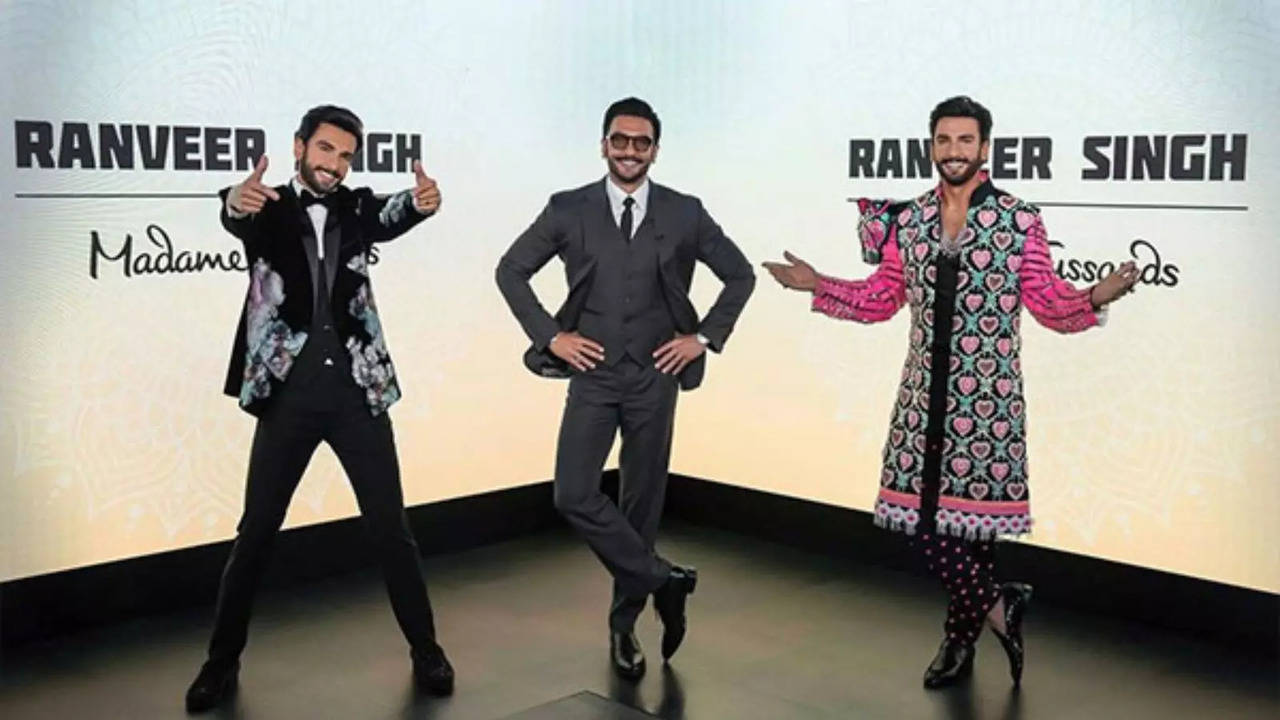 Ranveer Singh's Wax Statues At Madame Tussauds Museum Unveiled