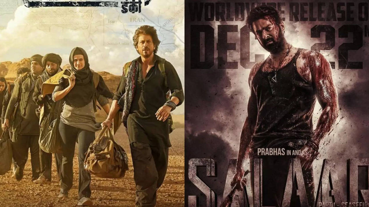 Dunki Vs Salaar Advance Booking Report: Shah Rukh Khan Film Leads Ahead of Prabhas' Salaar