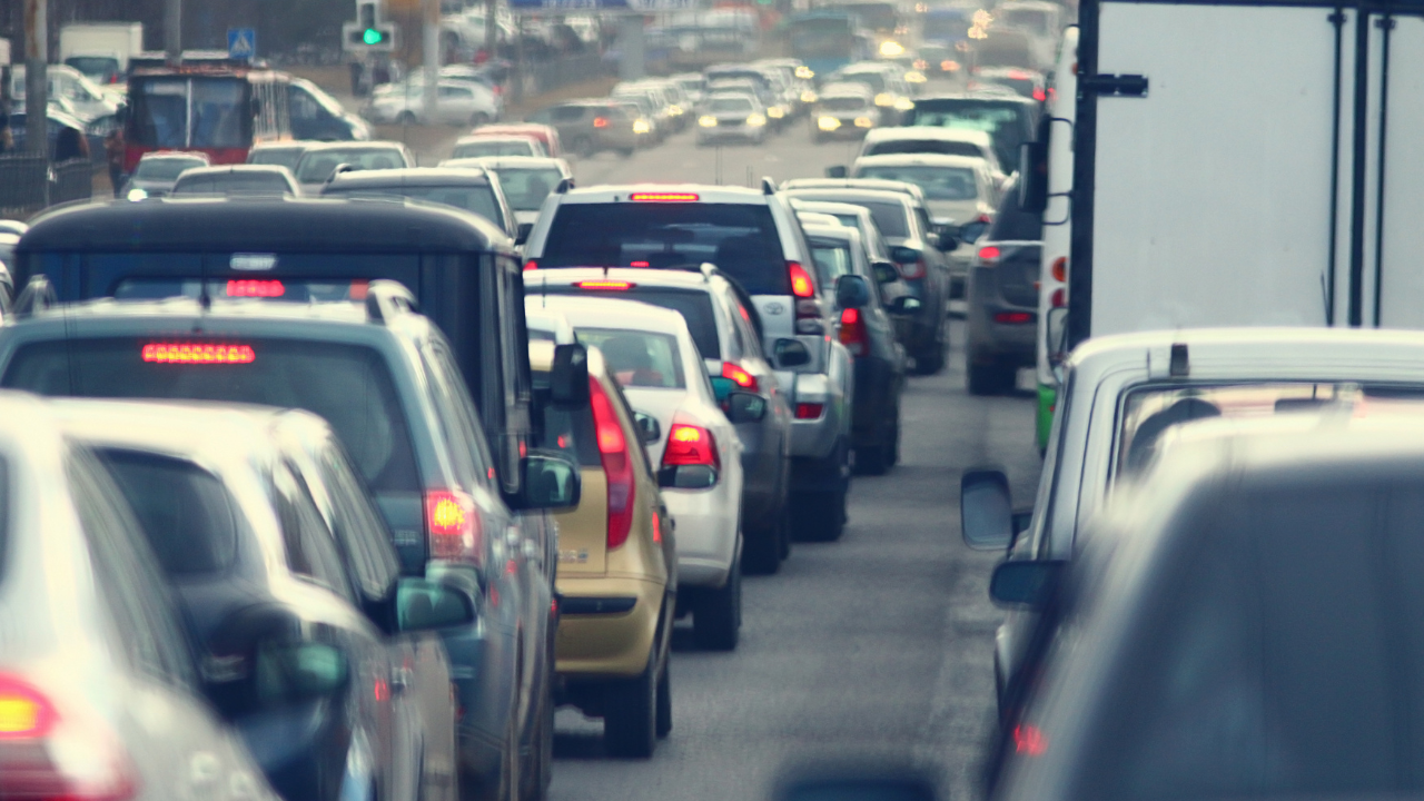 Hyderabad Traffic Jam