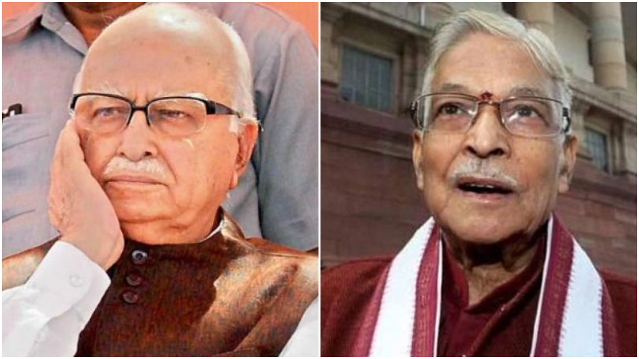 LK Advani and Murali Manohar Joshi