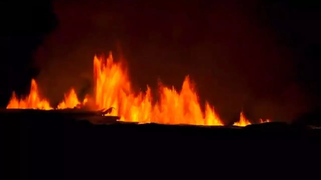 Iceland Reykjanes Volcano Eruption Webcam Video