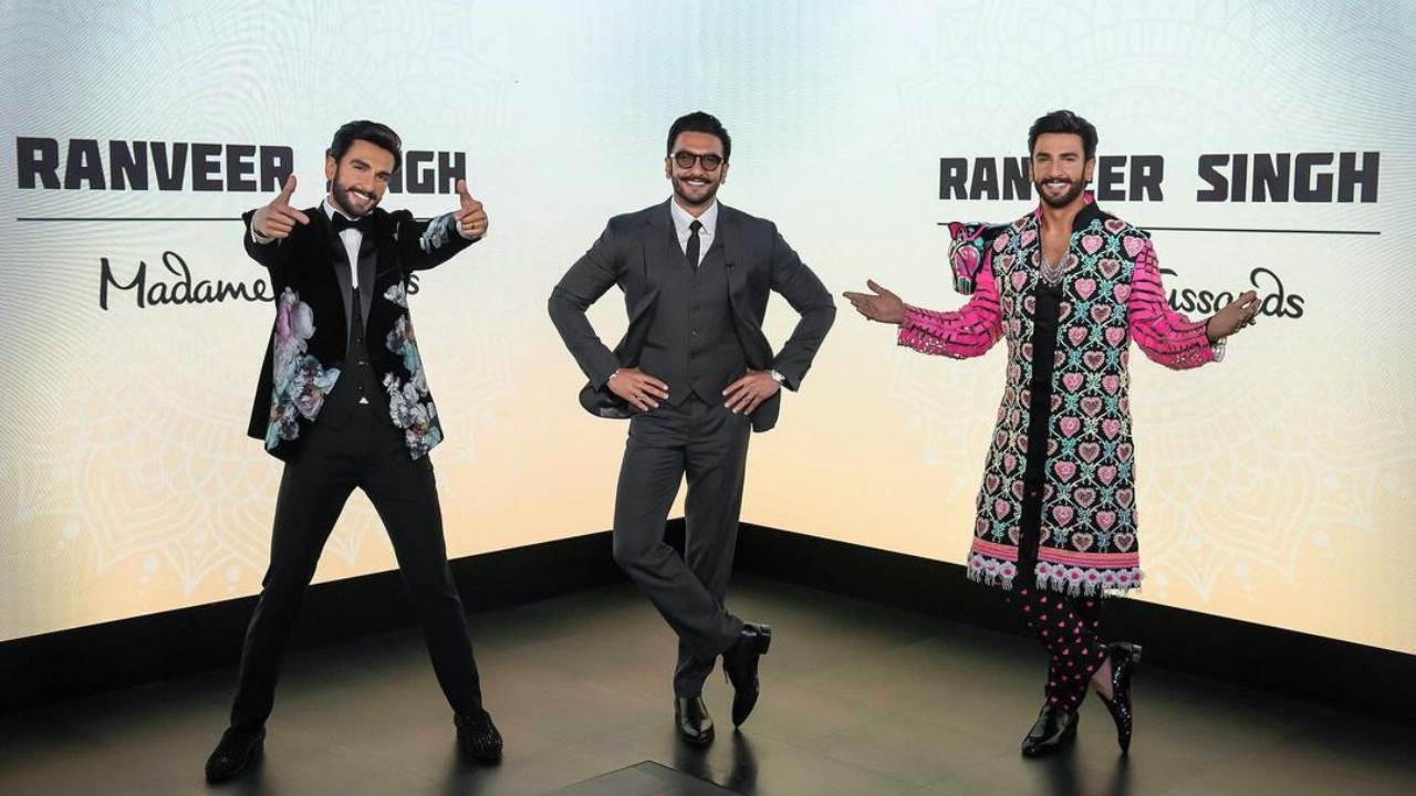 Ranveer Singh's Wax Statues At Madame Tussauds London