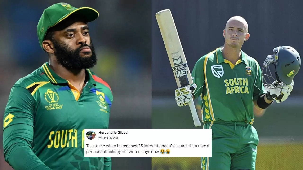 Herschelle Gibbs gives savage reply to fan after he compares him with Temba Bavuma