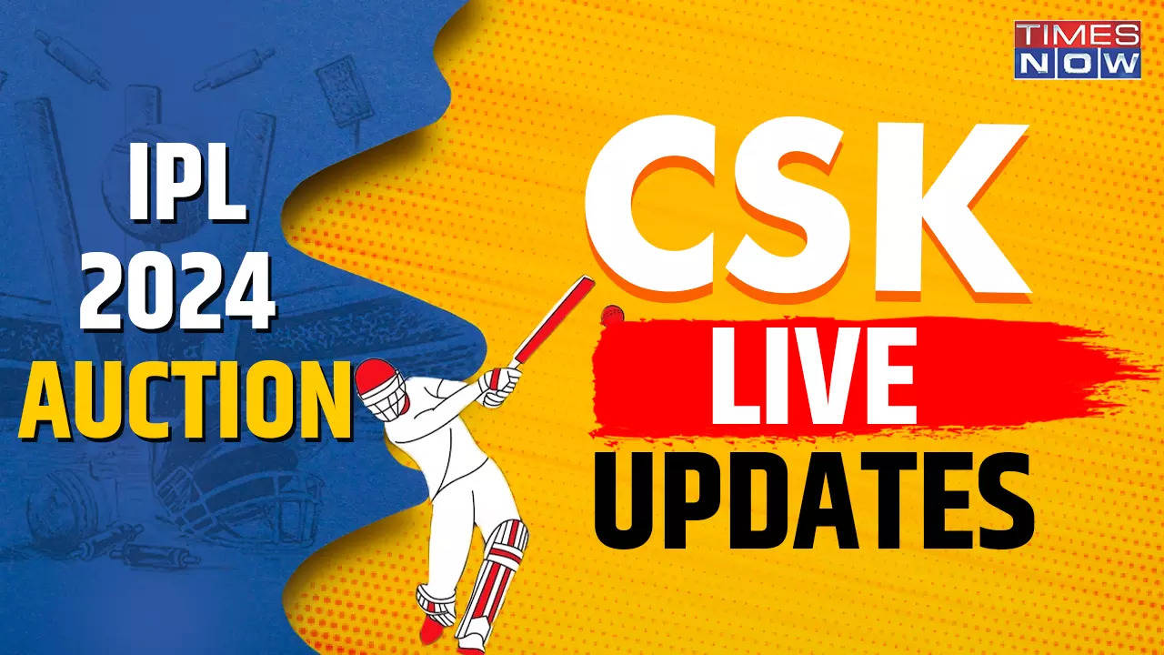 CSK Auction Highlights DUBAI CSK Spends Big On Uncapped Rizvi  Mitchell - Chennai Full List Of Players Bought Mega Picks