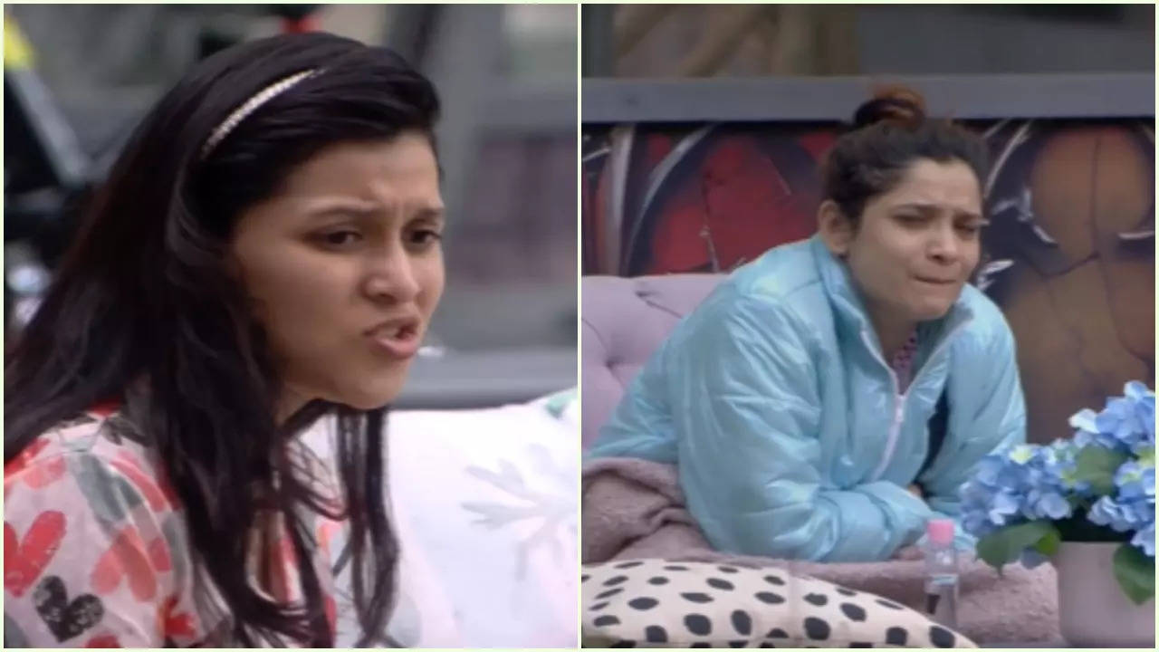 Bigg Boss 17: Mannara Chopra and Ankita Lokhande fight