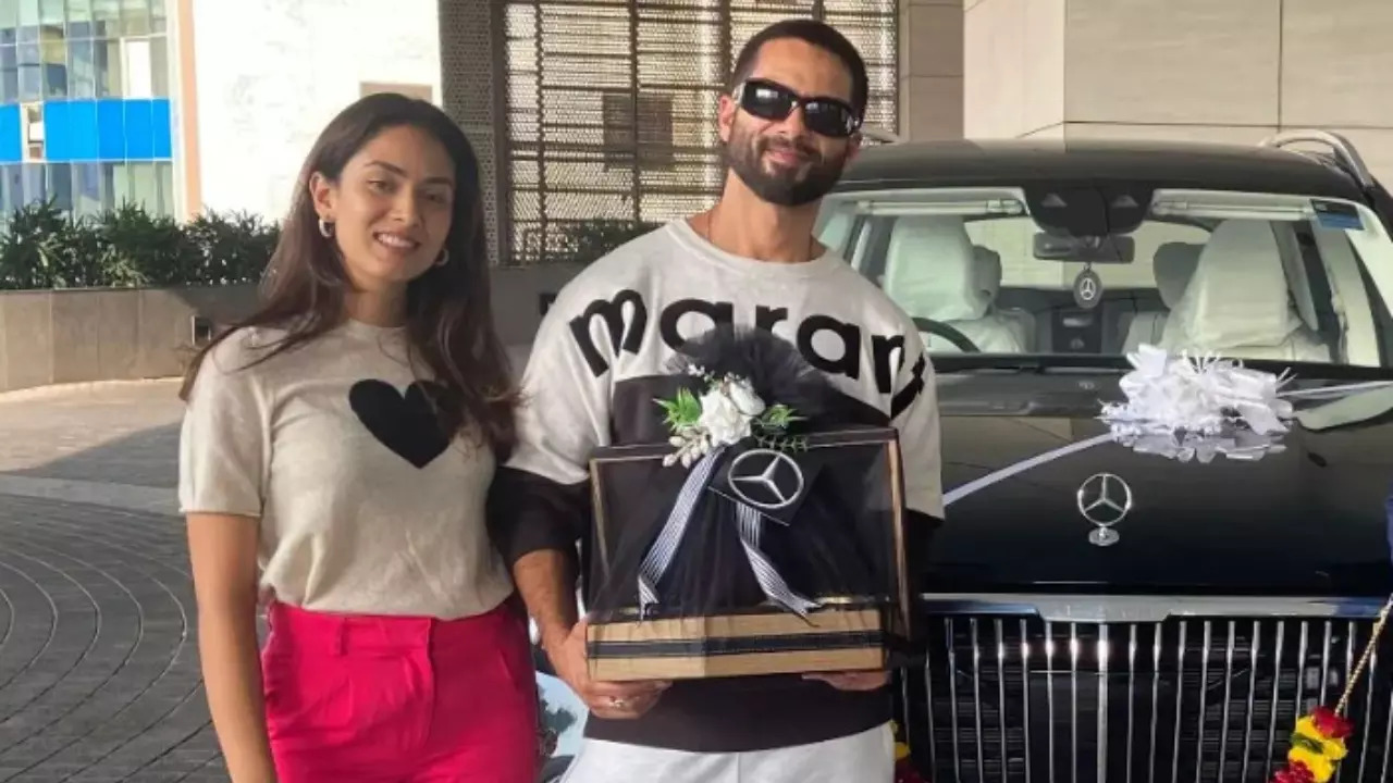 Rs 3.5 Crore! Shahid Kapoor, Mira Kapoor Become Proud Owners Of Swanky Mercedes Maybach