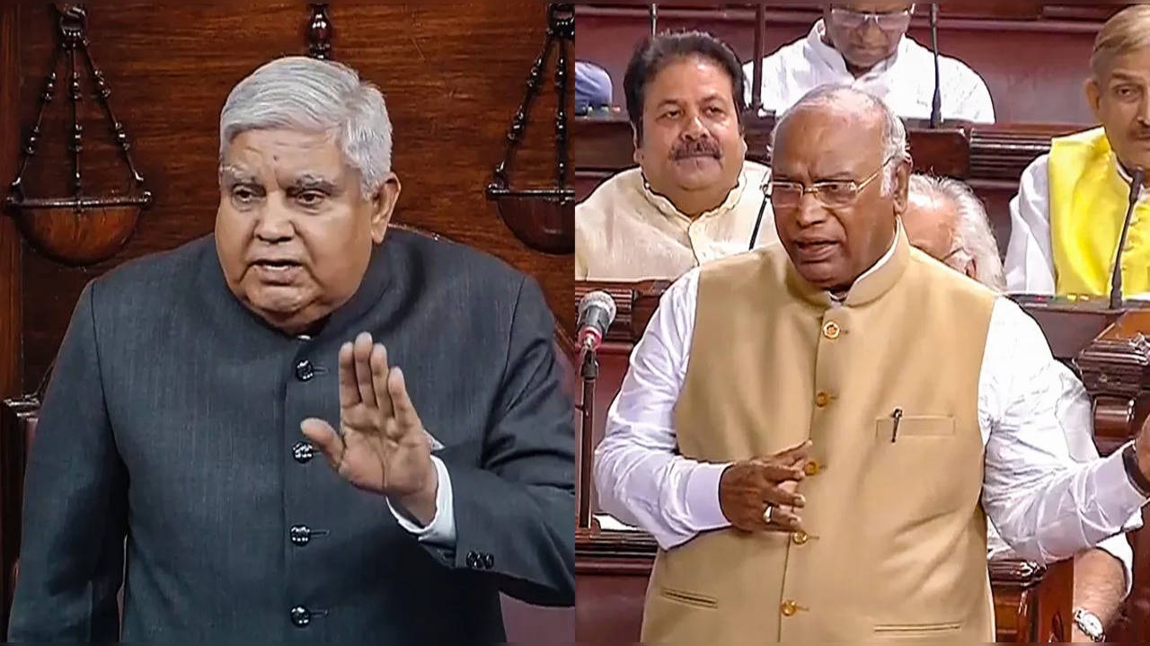 Jagdeep Dhankhar Vs Kharge As VP's Mimicry Sparks Caste Row