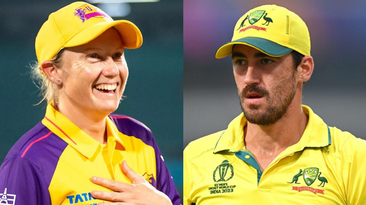 Mitchell Starc's wife Alyssa Healy reacts after Australian pacer was signed for Rs 24.75 crore in IPL 2024 auction by KKR