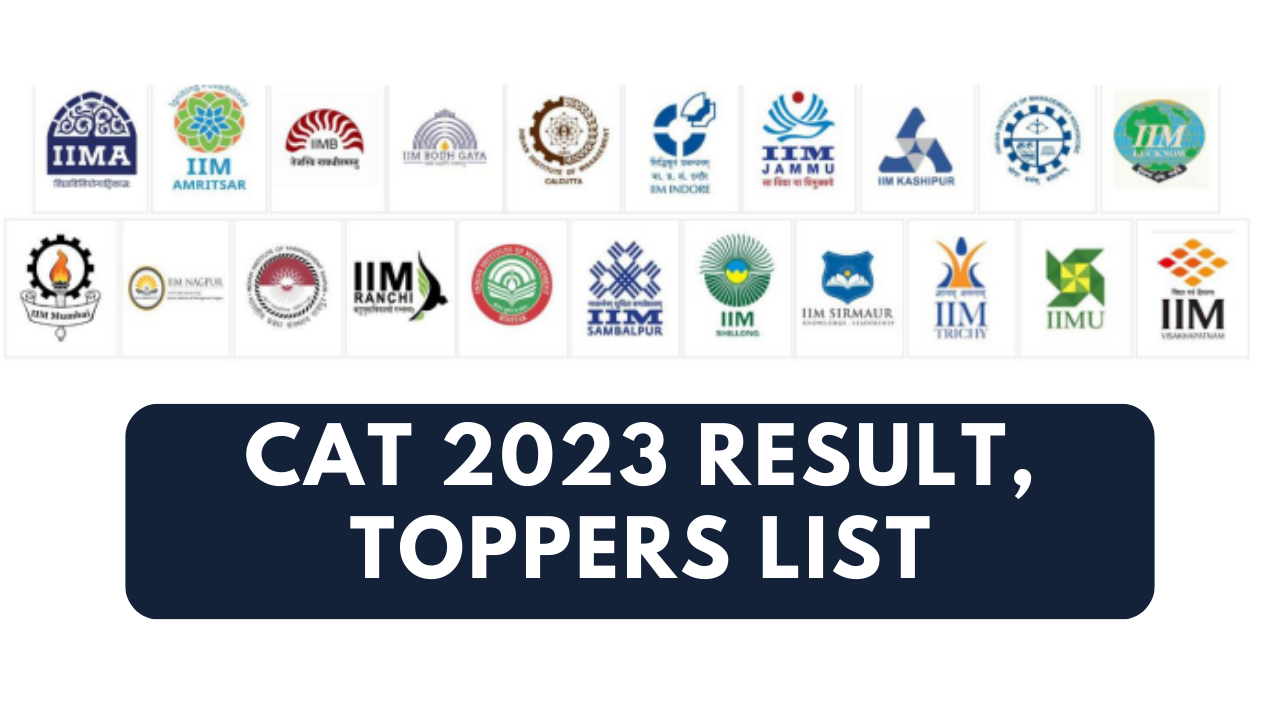 CAT 2023 Toppers: 14 Candidates Score 100 Percentile, Check Toppers List