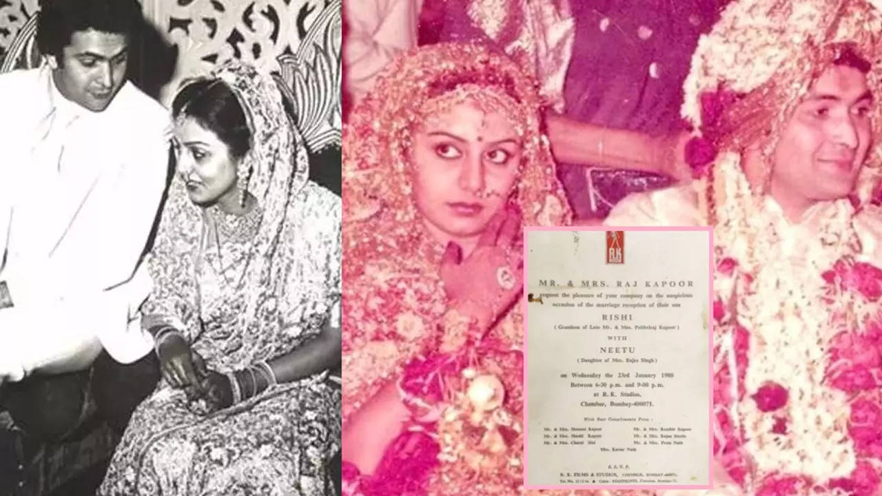 Neetu Singh and Rishi Kapoor Marriage