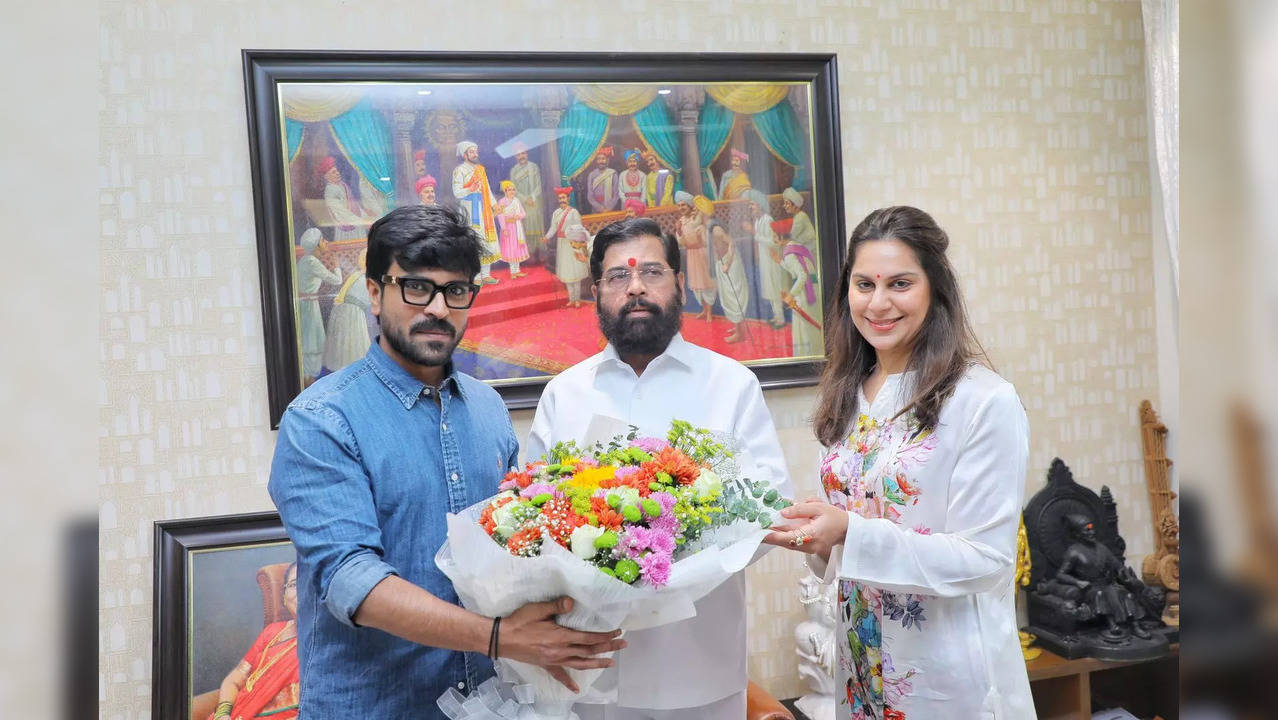 Ram Charan, Wife Upasana Meet Maharashtra CM Eknath Shinde, RRR Actor Express 'Heartfelt Gratitude' - PICS