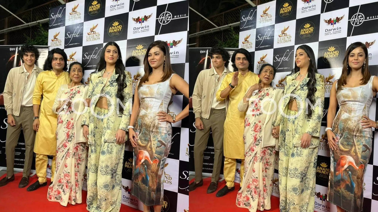 Safed Screening: Asha Bhosale, Meera Chopra, Barkha Bisht And More Celebs Attend In Style