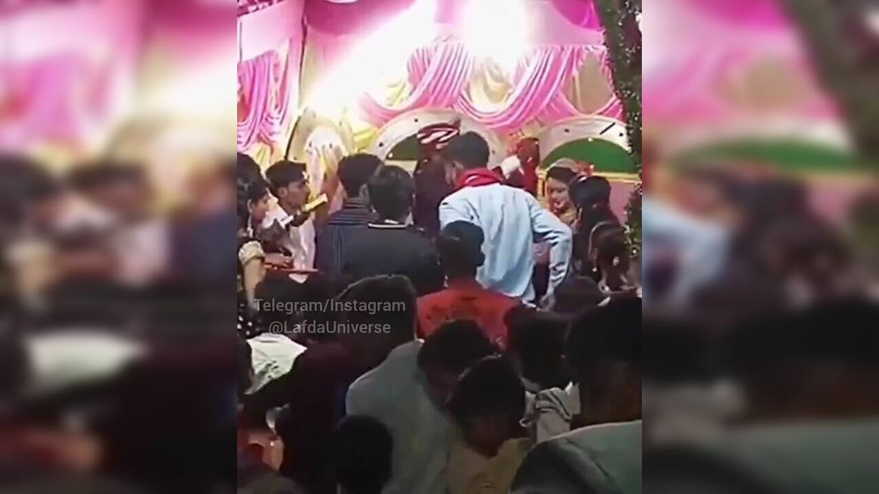 Love On The Rocks Bride Throws Punches, Groom Wobbles As Alcohol